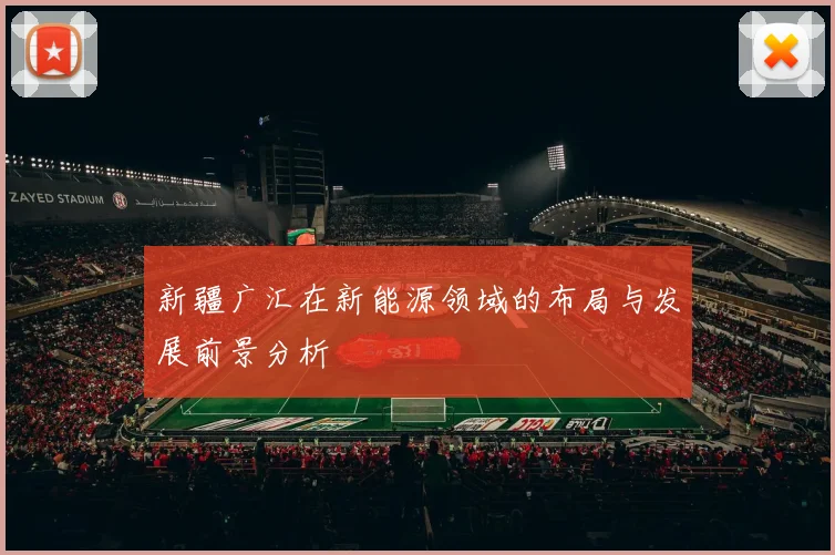 新疆广汇在新能源领域的布局与发展前景分析